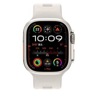 Titanium White KH344 Ultra Strap for Apple Watch