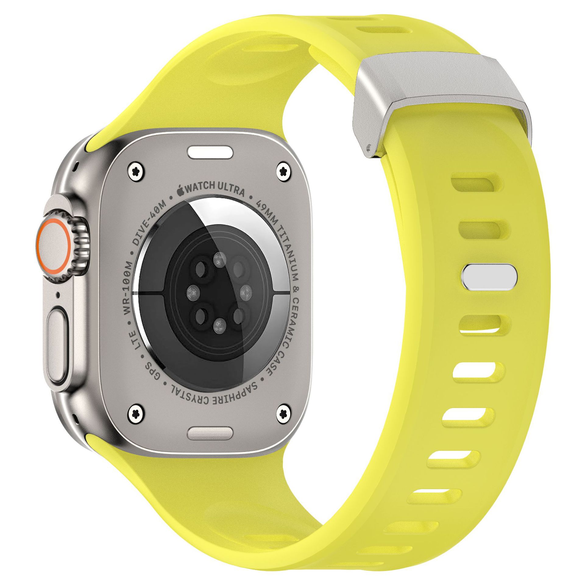 Canary Yellow KH437 Ultra Strap for Apple Watch