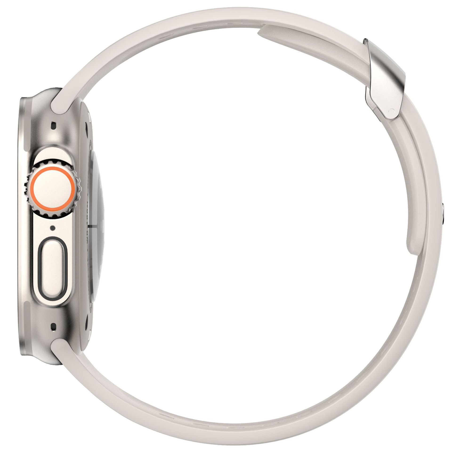 Titanium White KH344 Ultra Strap for Apple Watch