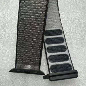 Apple Watch Nylon Loop Band Dark Gray 44mm